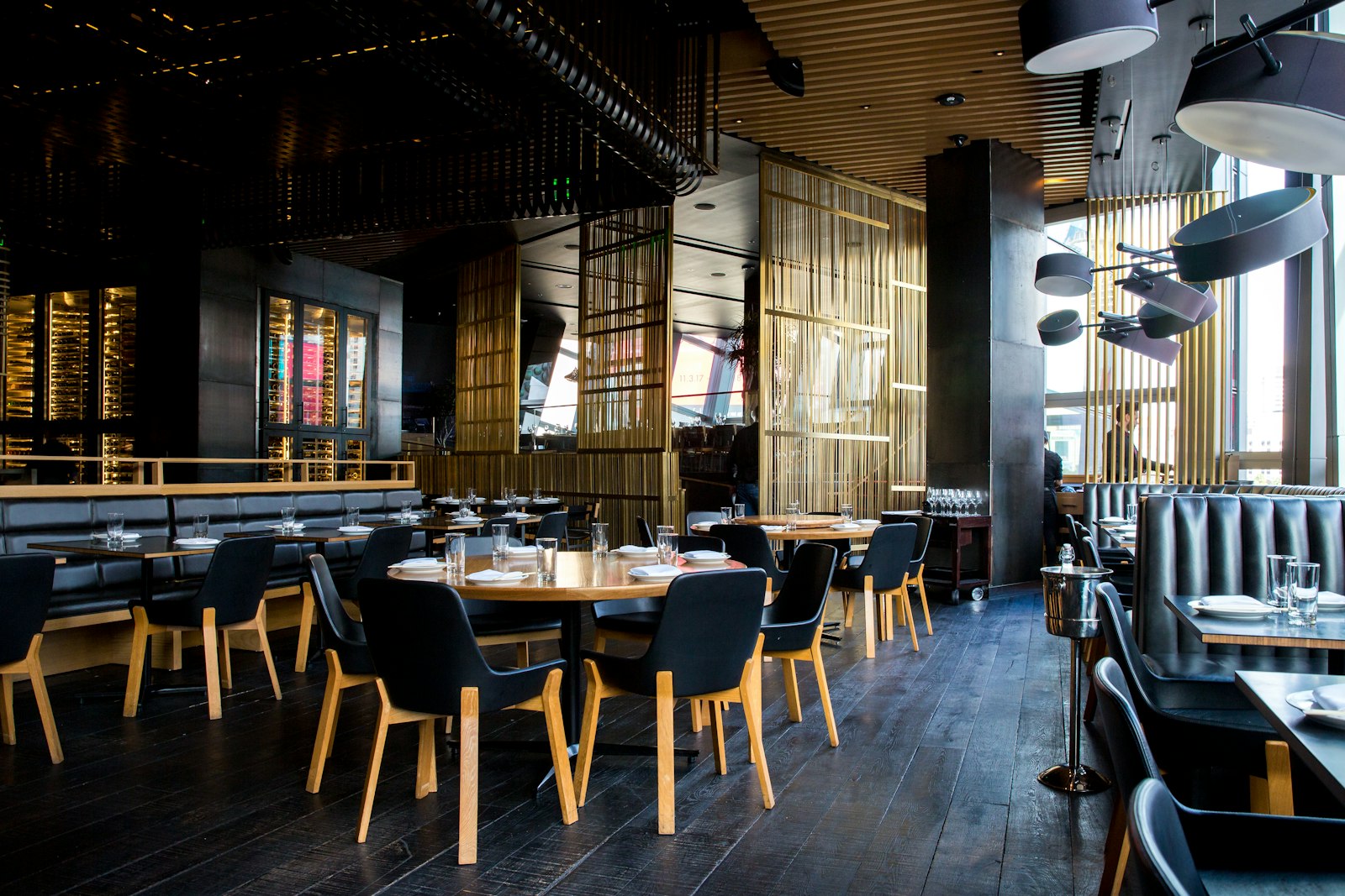 Professional hospitality dining environment