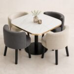 Round & Square Lounge Table Setting