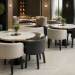 Round & Square Lounge Table Setting